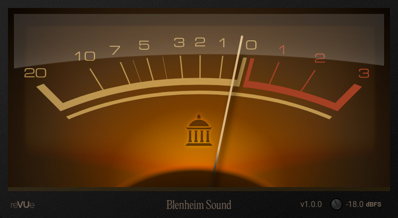 reVUe - VU Plugin from Blenheim Sound